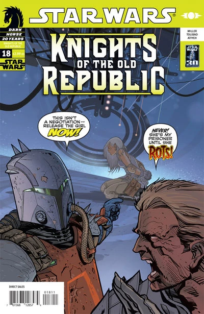 STAR WARS KNIGHTS O/T OLD REPUBLIC #18