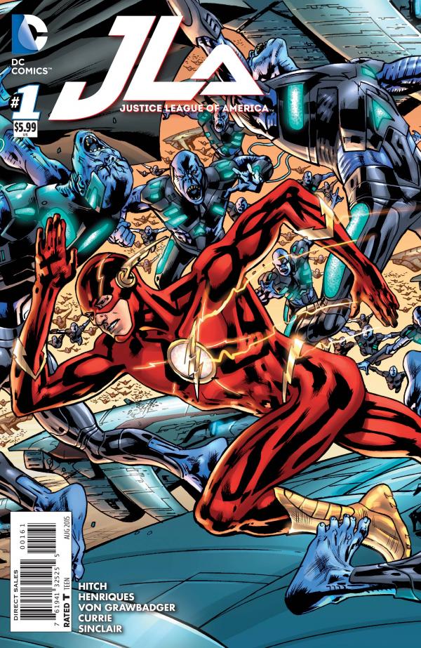 JUSTICE LEAGUE OF AMERICA #1 THE FLASH VAR ED