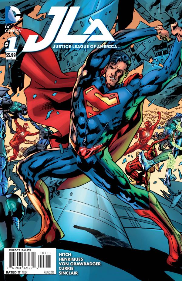 JUSTICE LEAGUE OF AMERICA #1 SUPERMAN VAR ED