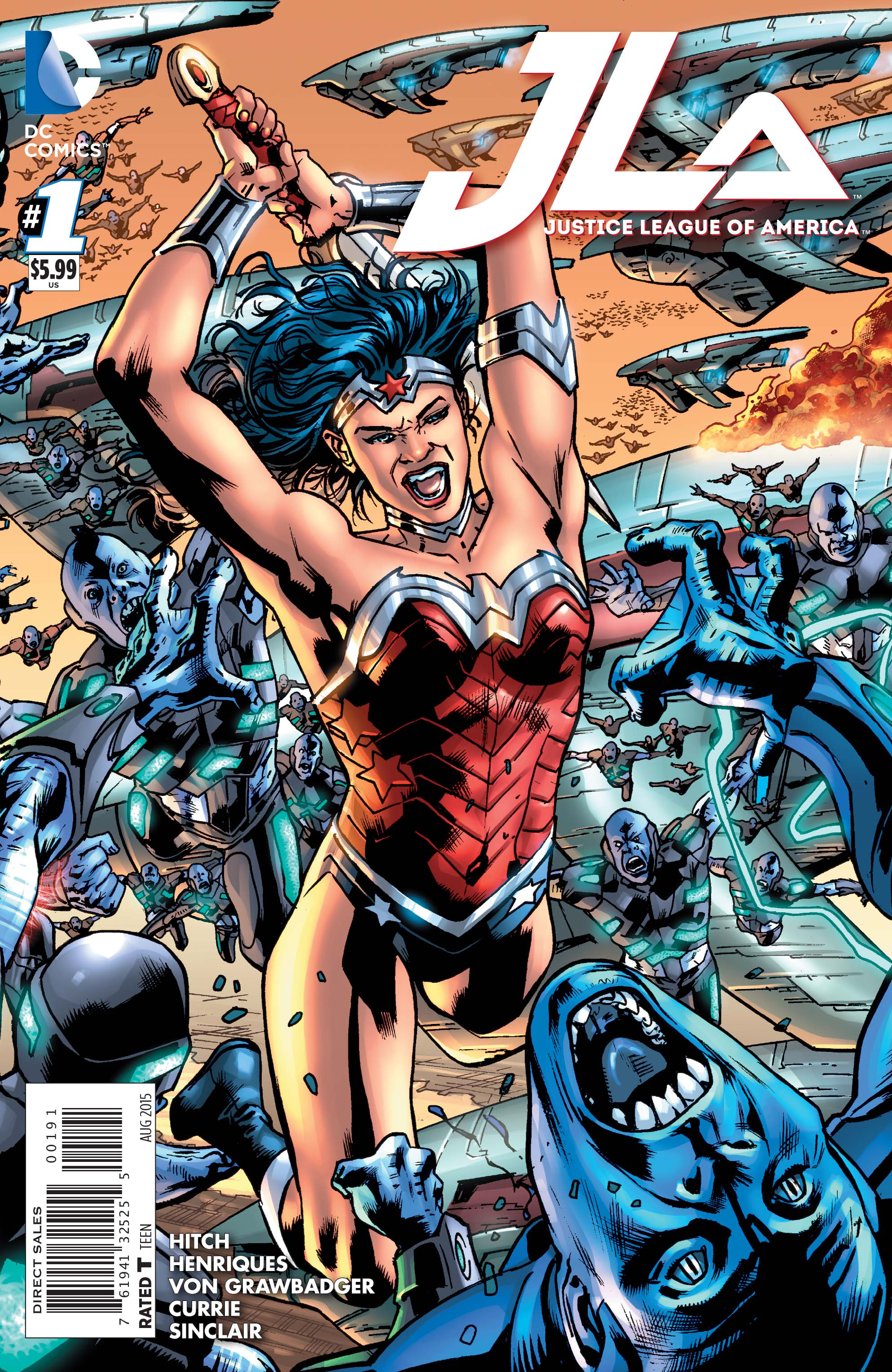 JUSTICE LEAGUE OF AMERICA #1 WONDER WOMAN VAR ED