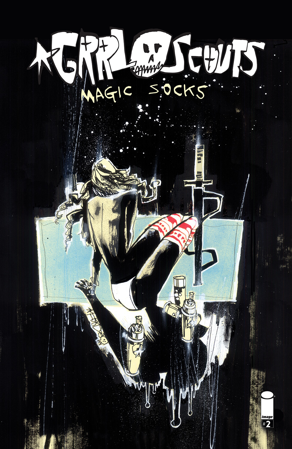 GRRL SCOUTS MAGIC SOCKS #2 CVR A MAHFOOD