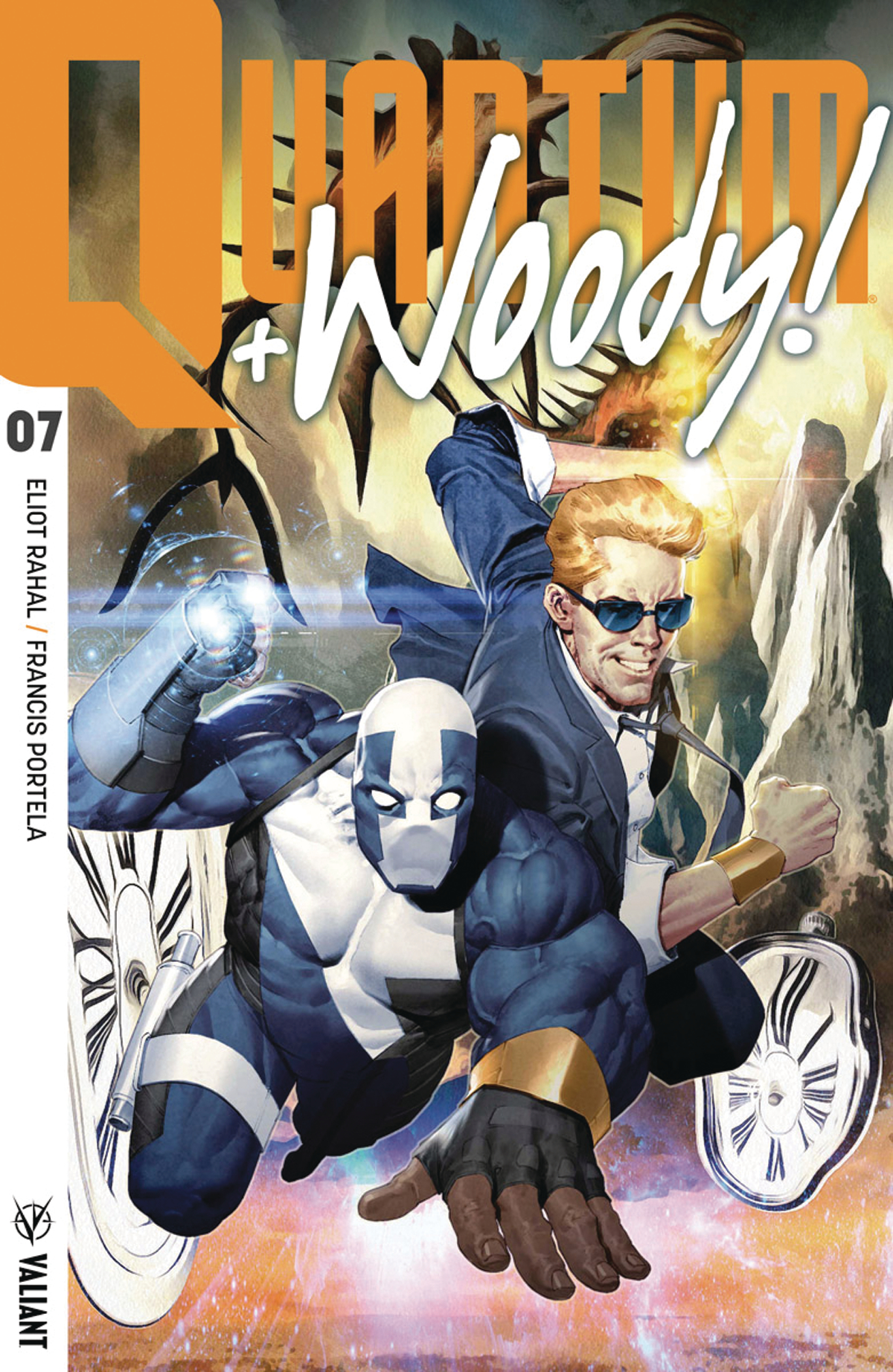 QUANTUM & WOODY (2017) #7 CVR A OLIVETTI