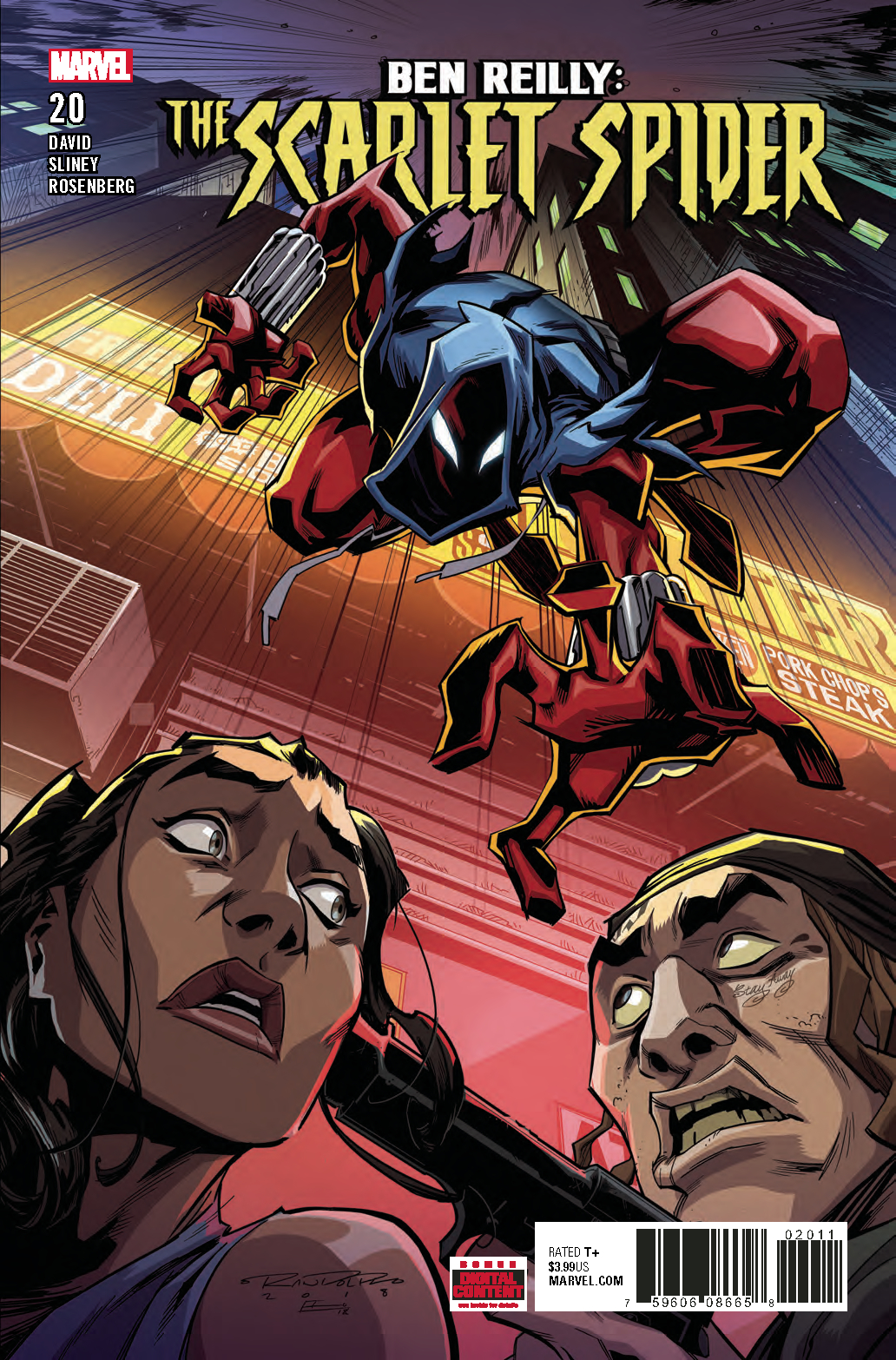 BEN REILLY SCARLET SPIDER #20