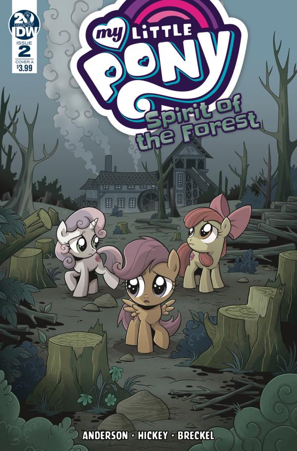 MY LITTLE PONY SPIRIT OF THE FOREST #2 CVR A HICKEY