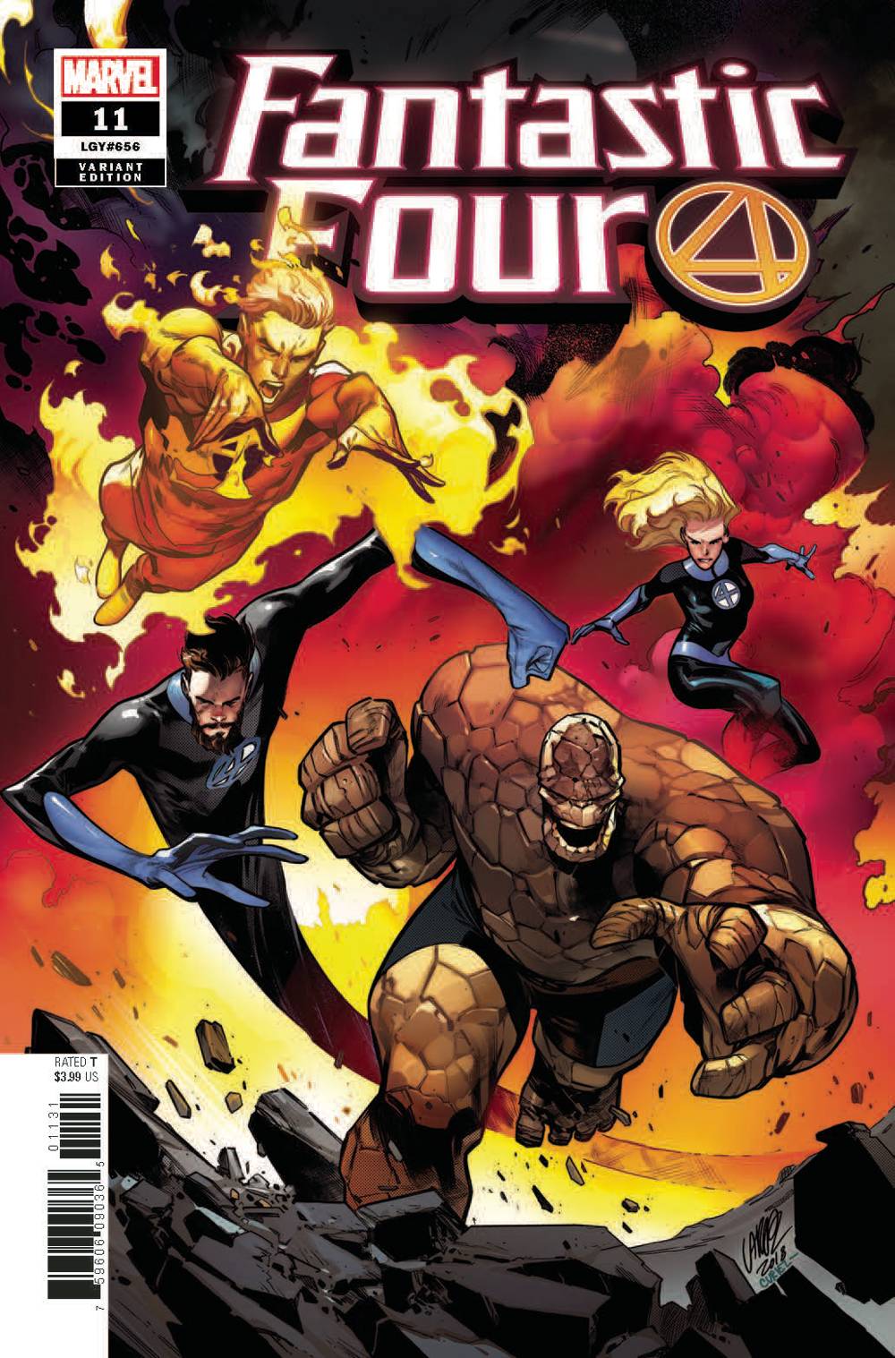 FANTASTIC FOUR #11 LARRAZ VAR 1:50