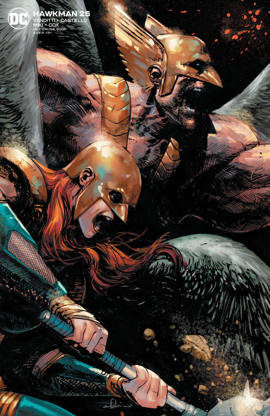 HAWKMAN #25 VAR ED