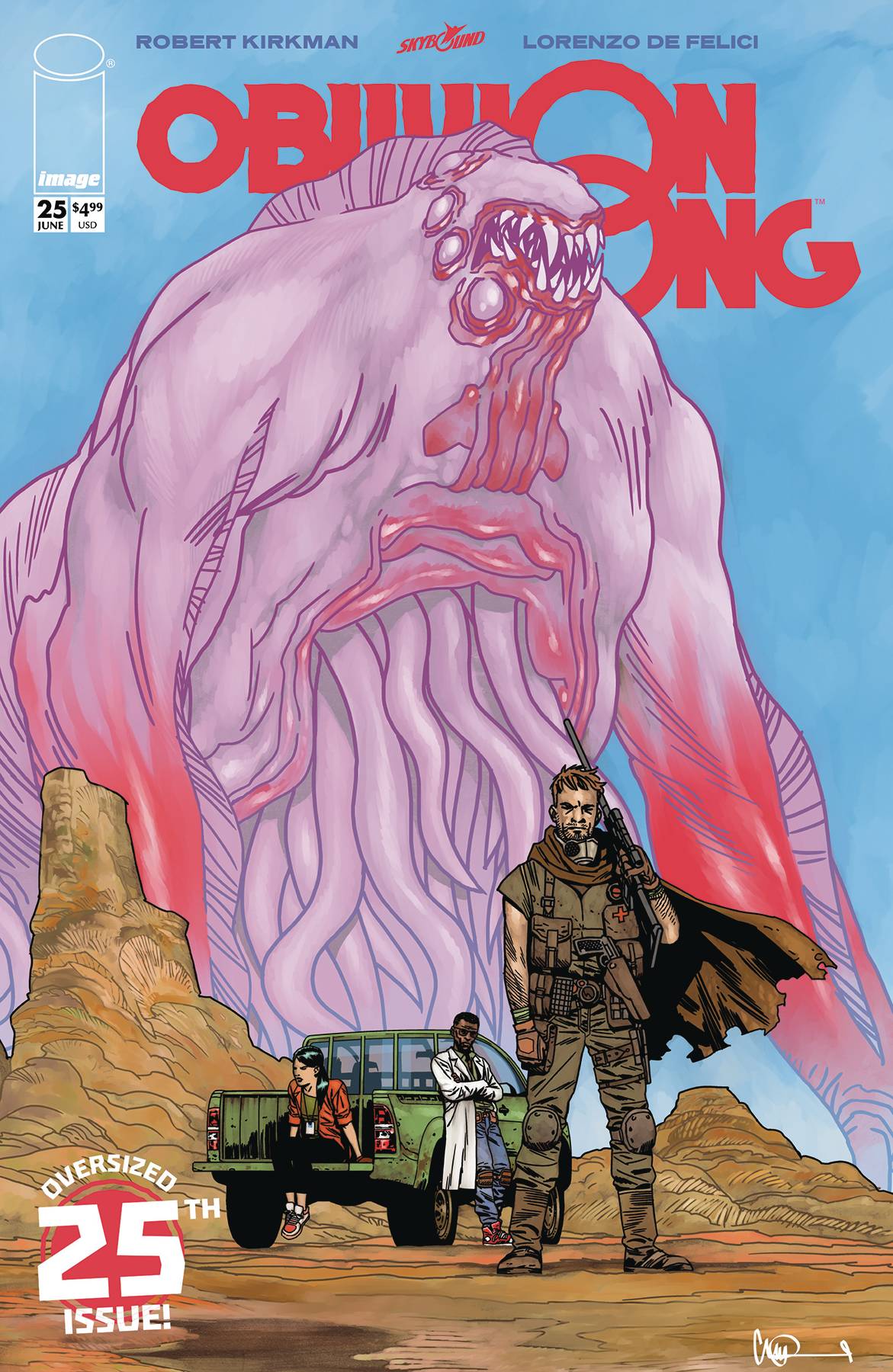 OBLIVION SONG BY KIRKMAN & DE FELICI #25 CVR D ADLARD