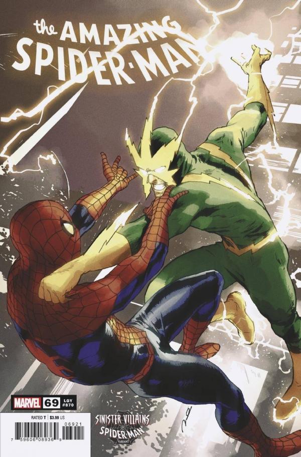 AMAZING SPIDER-MAN #69 SPIDER-MAN VILLAINS VAR