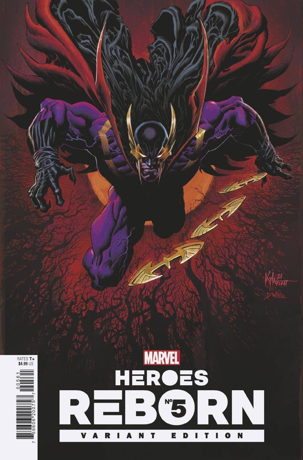 HEROES REBORN #5 (OF 7) HOTZ VAR