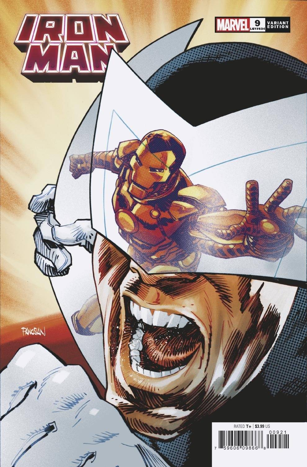 IRON MAN #9 SPIDER-MAN VILLAINS VAR