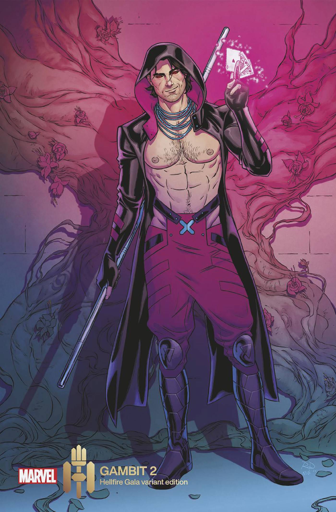 GAMBIT #2 (OF 5) DAUTERMAN HELLFIRE GALA VAR