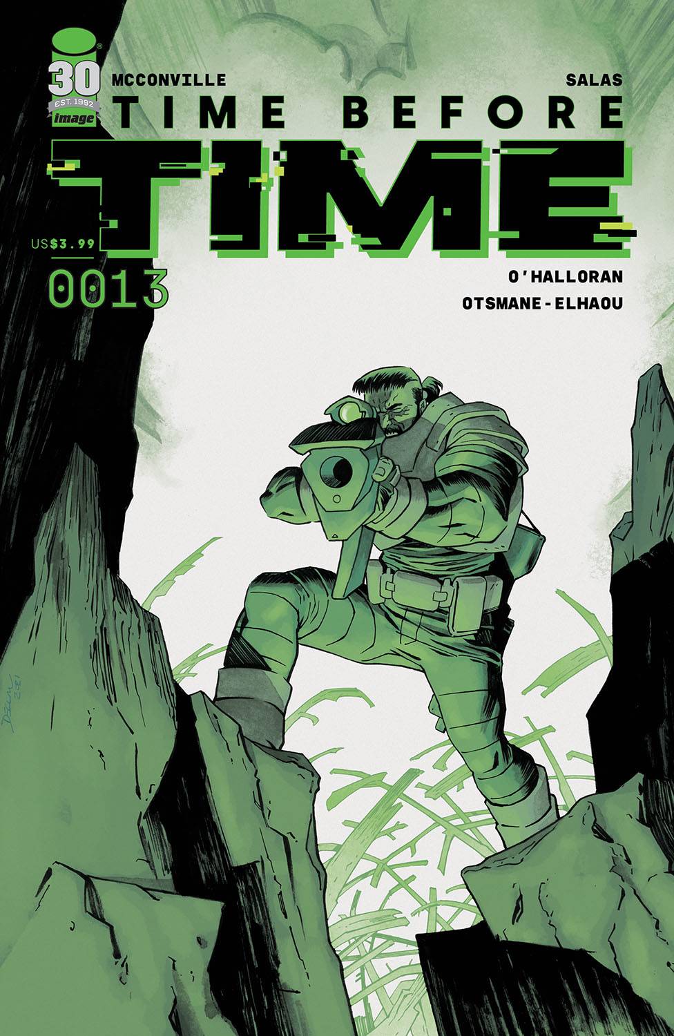 TIME BEFORE TIME #13 CVR A SHALVEY (MR)