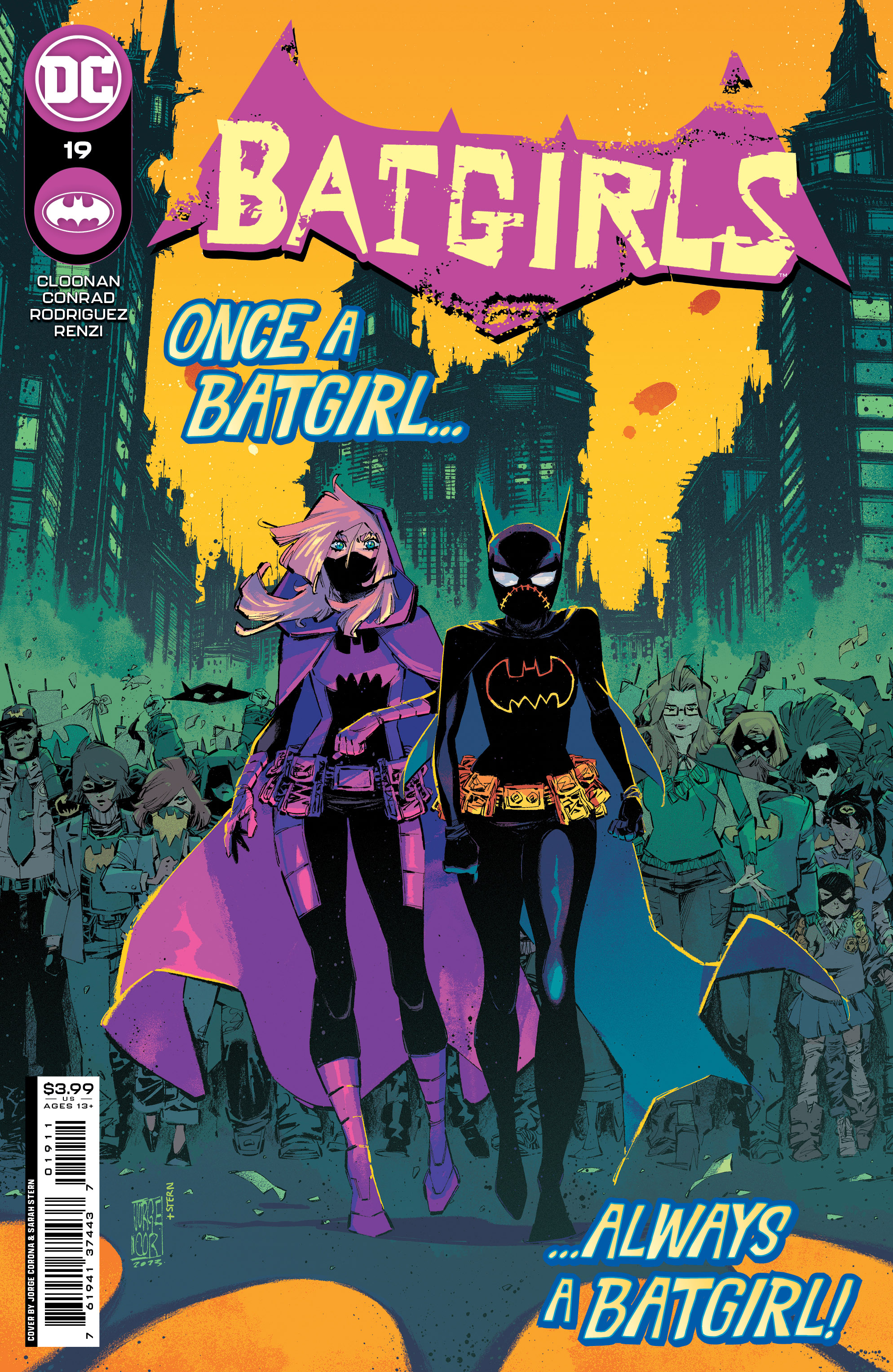 BATGIRLS #19 CVR A JORGE CORONA