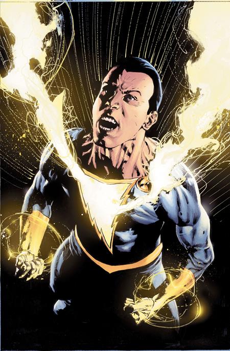 BLACK ADAM #12 (OF 12) CVR D INC 1:25 MIKE PERKINS & MICHAEL SPICER CARD STOCK VAR