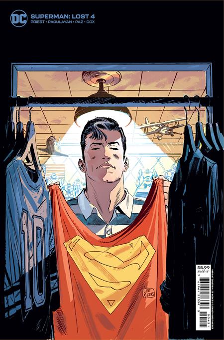 SUPERMAN LOST #4 (OF 10) CVR B LEE WEEKS CARD STOCK VAR