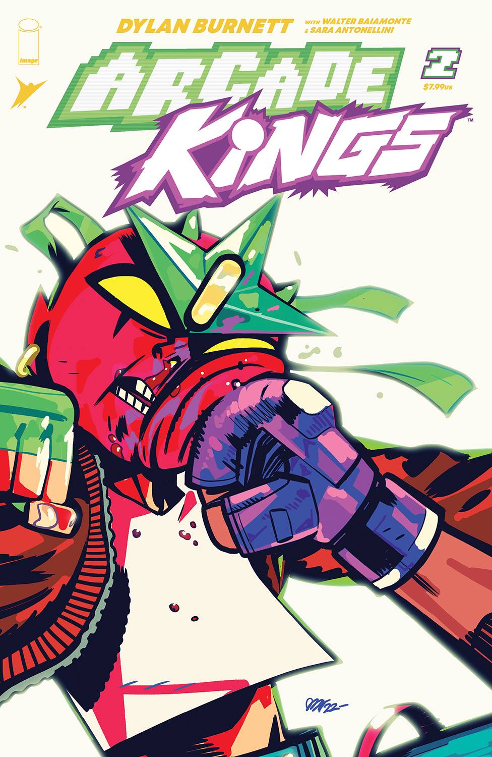 ARCADE KINGS #2 (OF 5) CVR A BURNETT