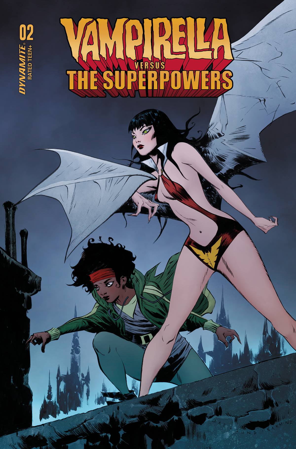 VAMPIRELLA VS SUPERPOWERS #2 CVR A LEE