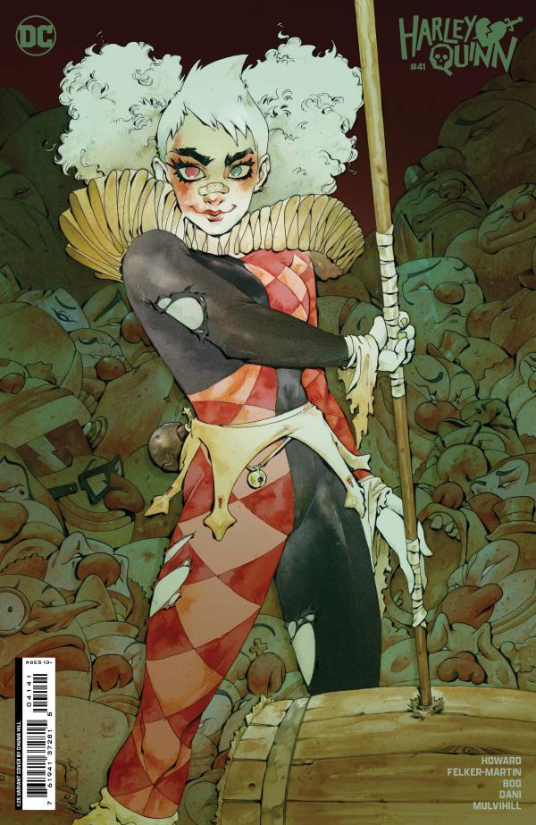 HARLEY QUINN #41 CVR E INC 1:25 CHUMA HILL CARD STOCK VAR