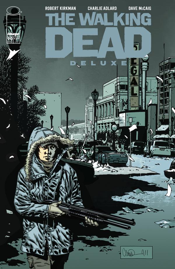 WALKING DEAD DELUXE #90 CVR B CHARLIE ADLARD & DAVE MCCAIG VAR (MR)