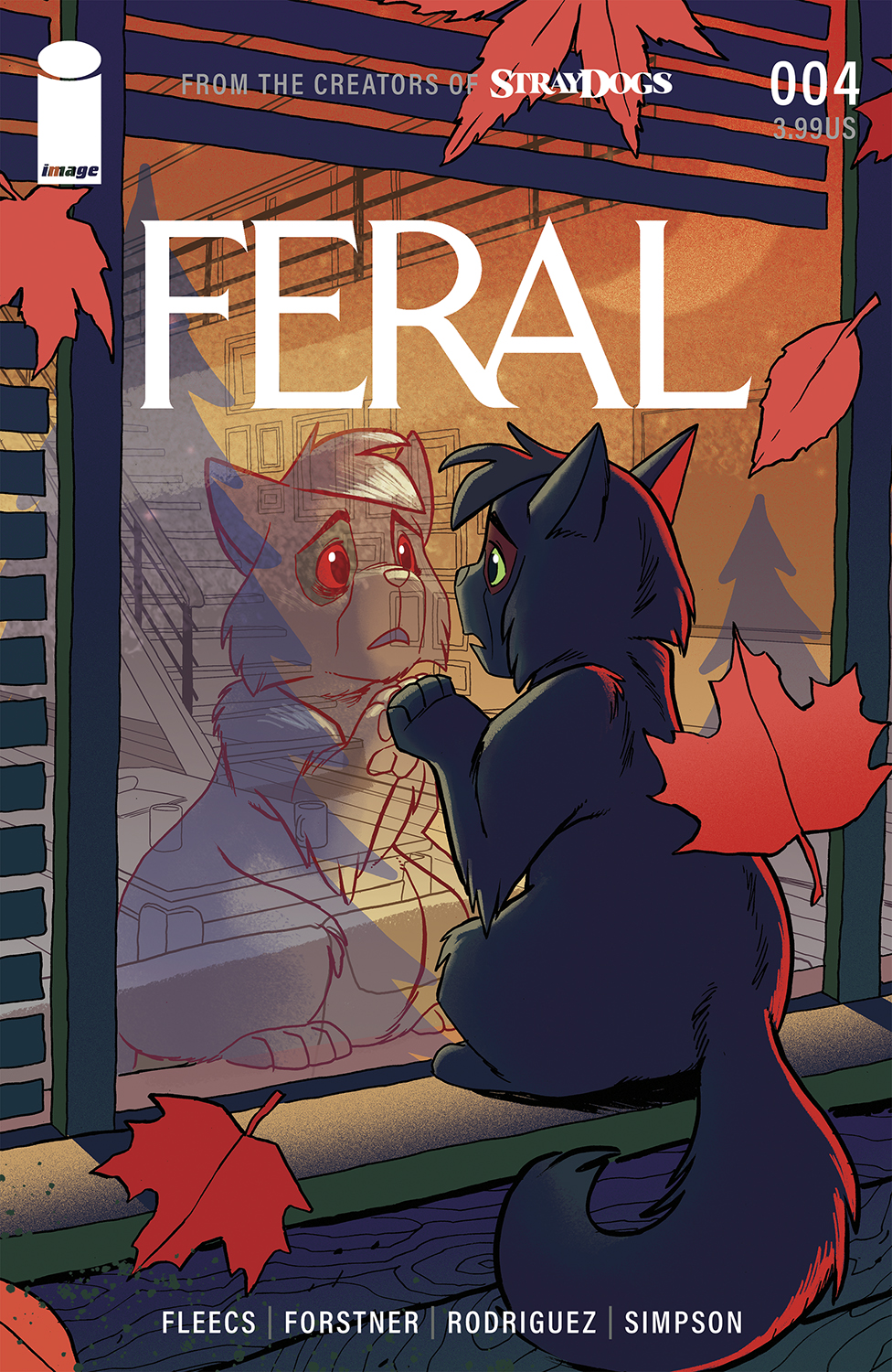 FERAL #4 CVR A  TONY FLEECS & TRISH FORSTNER