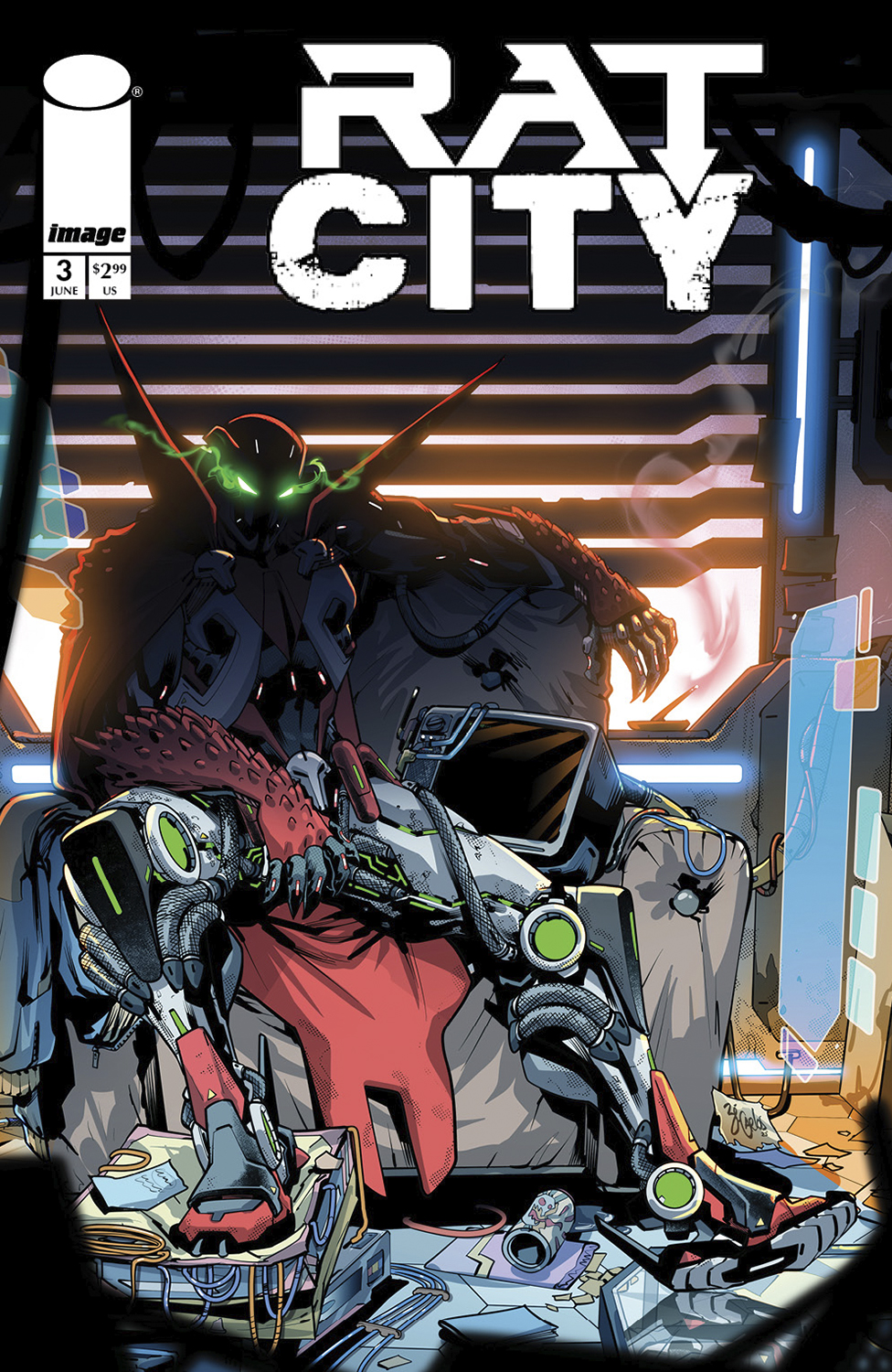 SPAWN RAT CITY #3 CVR A ZE CARLOS 