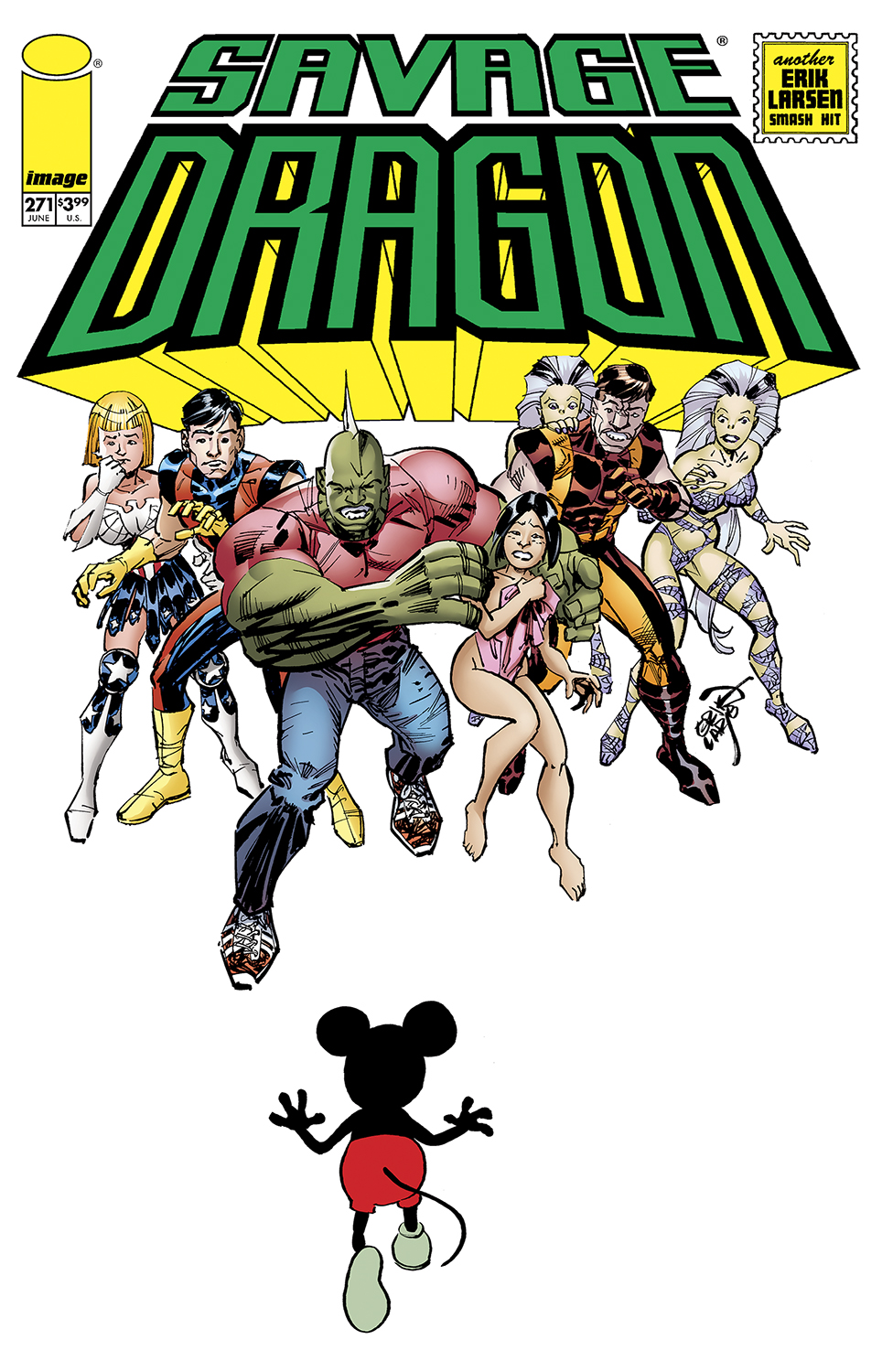 SAVAGE DRAGON #271 CVR A ERIK LARSEN (MR)