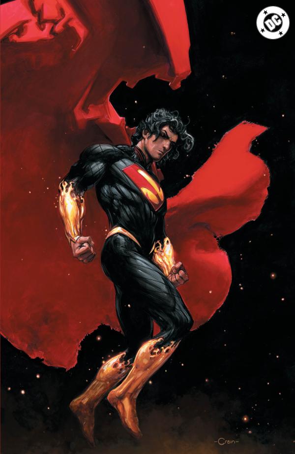 ABSOLUTE SUPERMAN #8 CVR E INC 1:50 CLAYTON CRAIN VIRGIN CARD STOCK VAR
