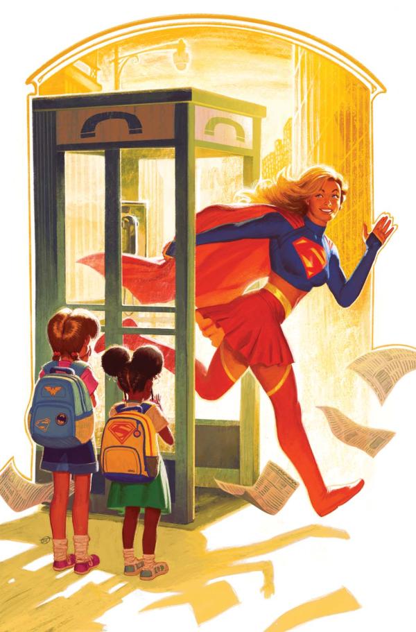 SUPERGIRL #2 CVR E INC 1:25 DAVID TALASKI CARD STOCK VAR