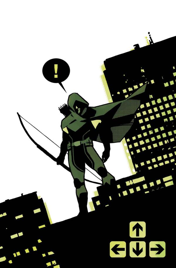 GREEN ARROW #25 CVR B DAVID AJA CARD STOCK VAR