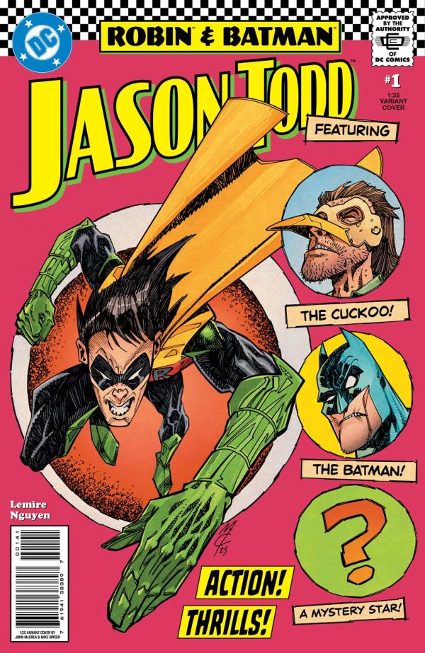 ROBIN & BATMAN JASON TODD #1 (OF 3) CVR E INC 1:25 JOHN MCCREA VAR