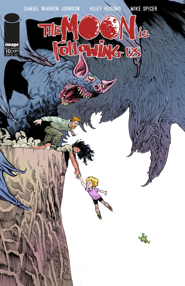 THE MOON IS FOLLOWING US #10 (OF 10) CVR B DANIEL WARREN JOHNSON & RILEY ROSSMO VAR