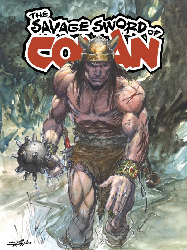 SAVAGE SWORD OF CONAN #9 CVR A ADAMS (MR)