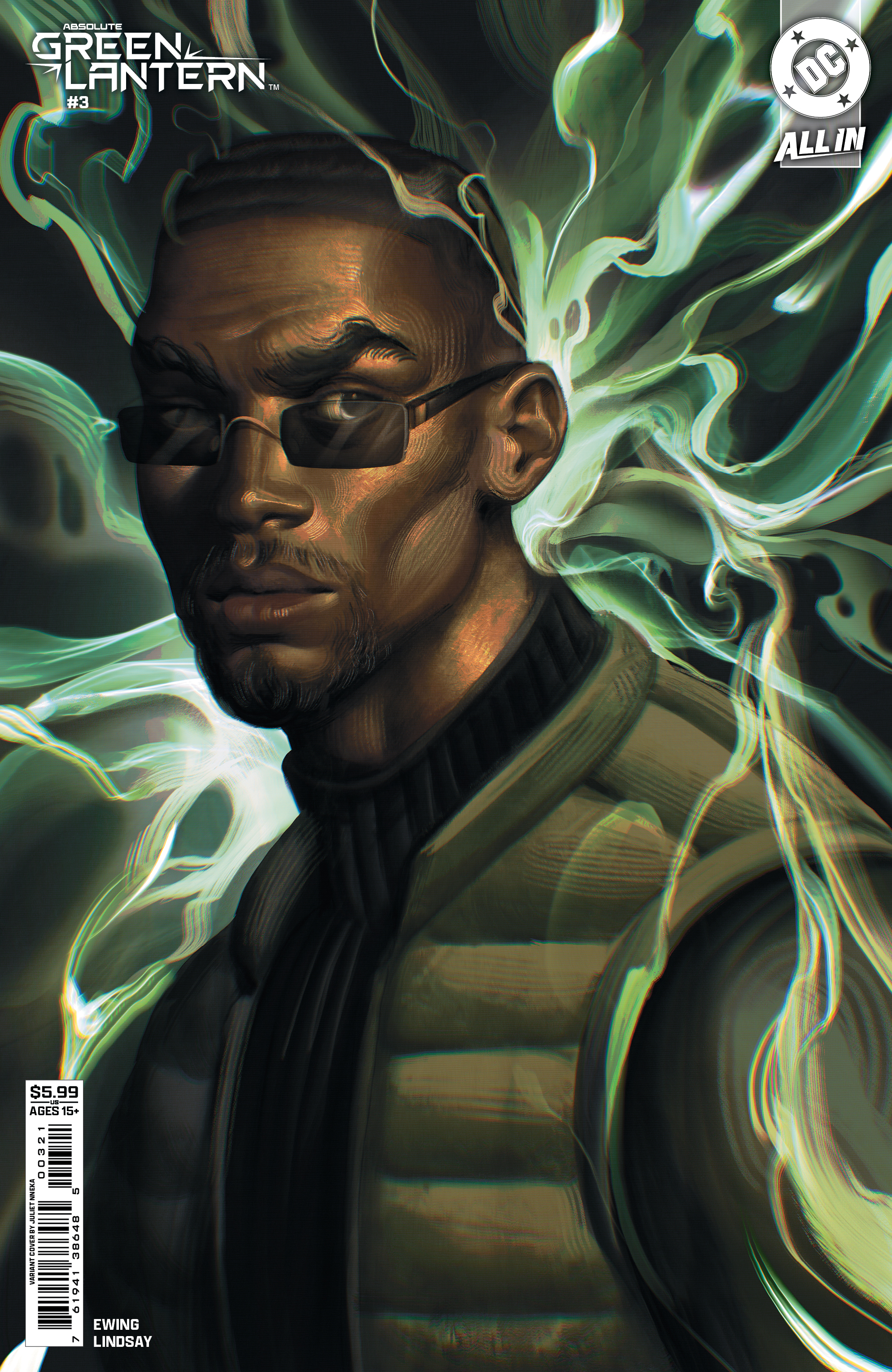 ABSOLUTE GREEN LANTERN #3 CVR B JULIET NNEKA CARD STOCK VAR