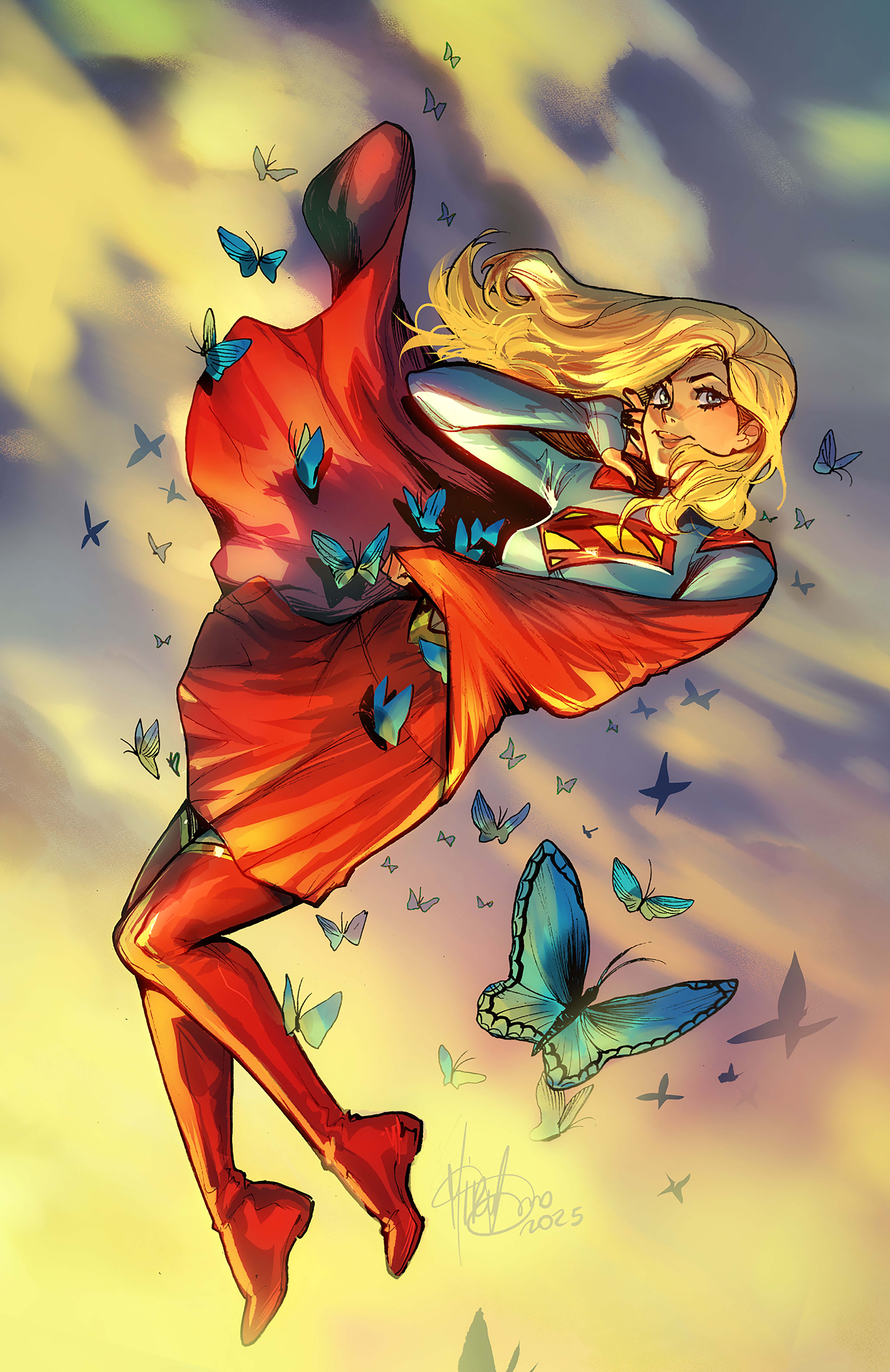 SUPERGIRL #2 CVR F INC 1:50 MIRKA ANDOLFO CARD STOCK VAR