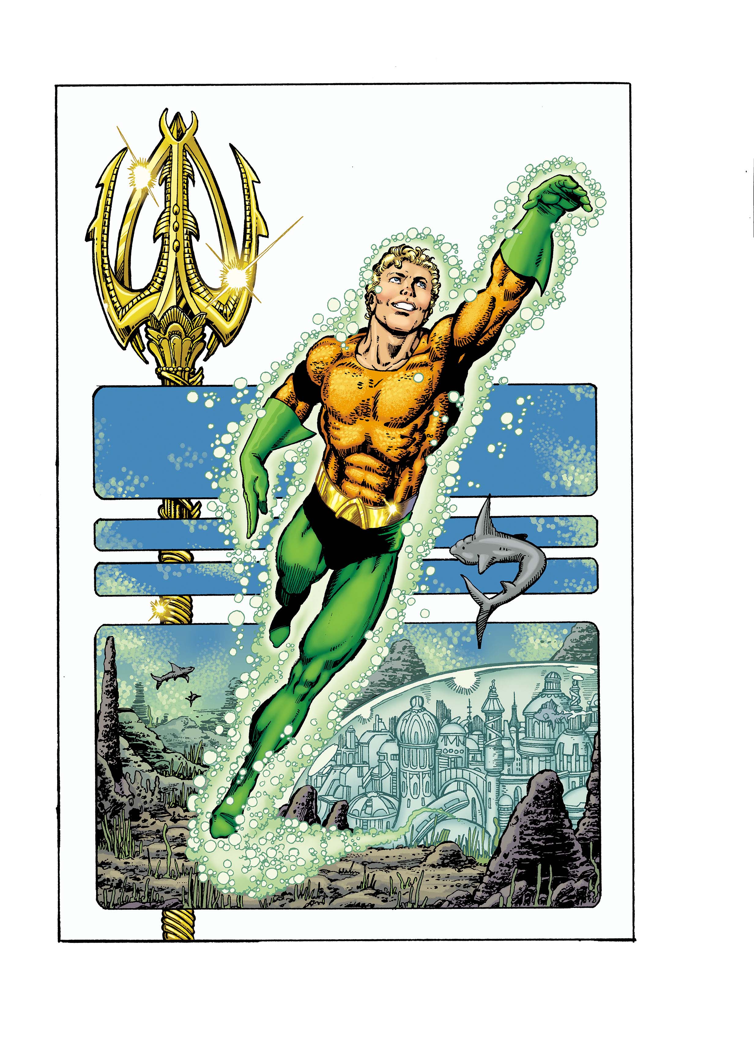 AQUAMAN #6 CVR D GEORGE PEREZ LEGACY CARD STOCK VAR