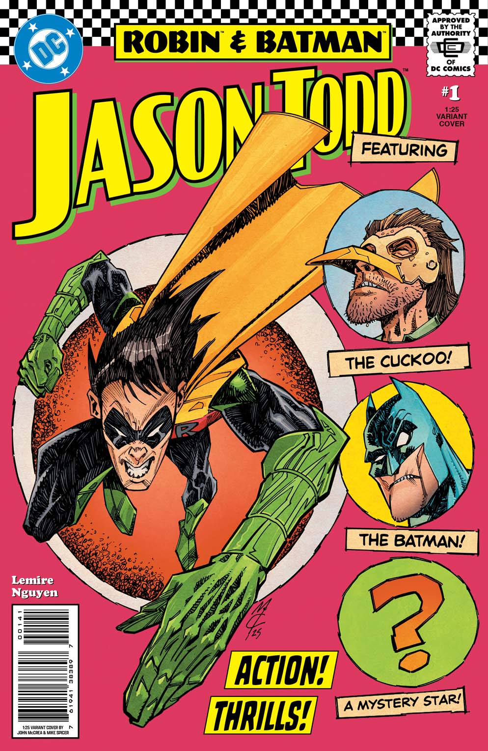 ROBIN & BATMAN JASON TODD #1 (OF 3) CVR E INC 1:25 JOHN MCCREA VAR