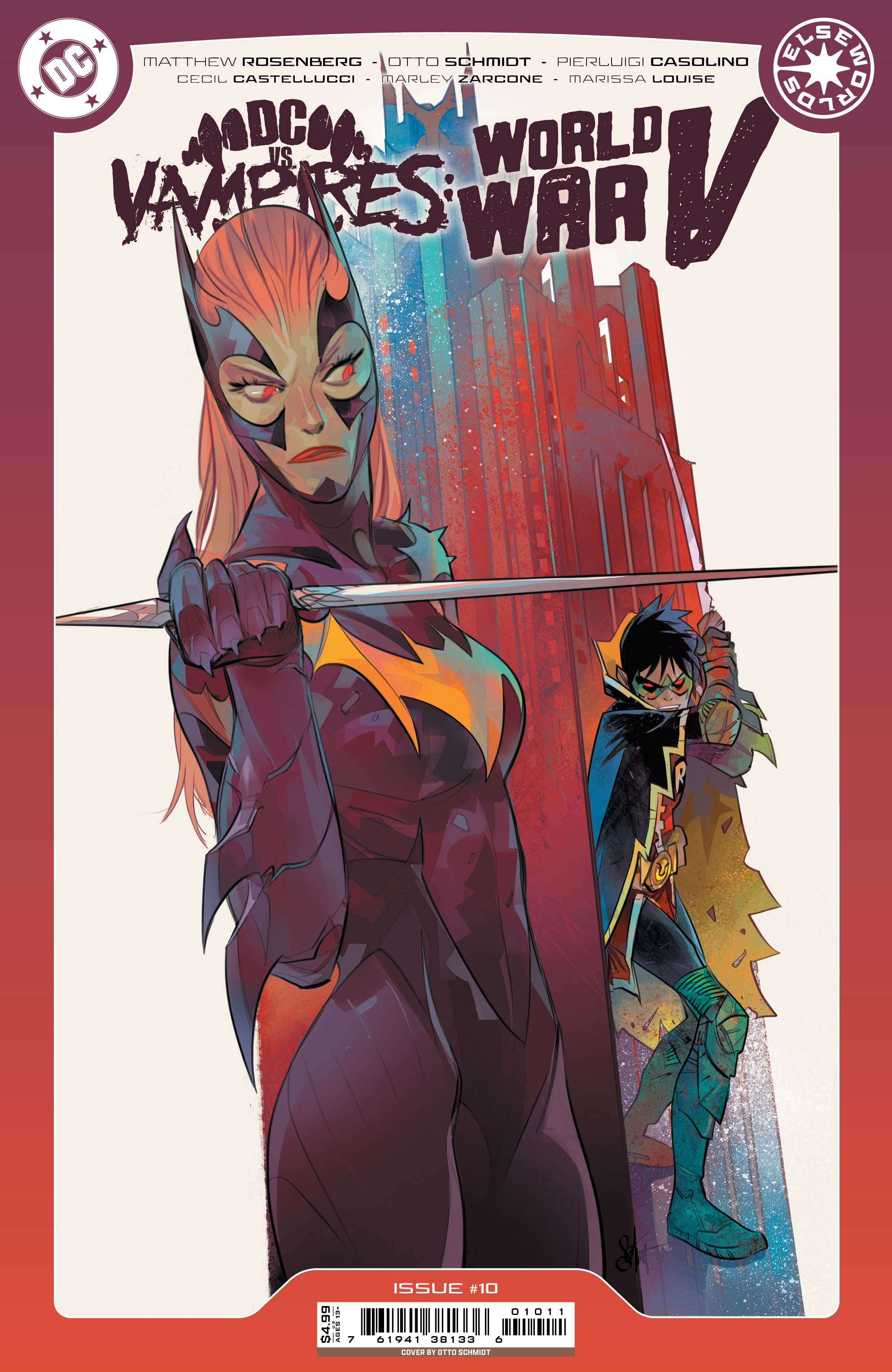 DC VS VAMPIRES WORLD WAR V #10 (OF 12) CVR A OTTO SCHMIDT