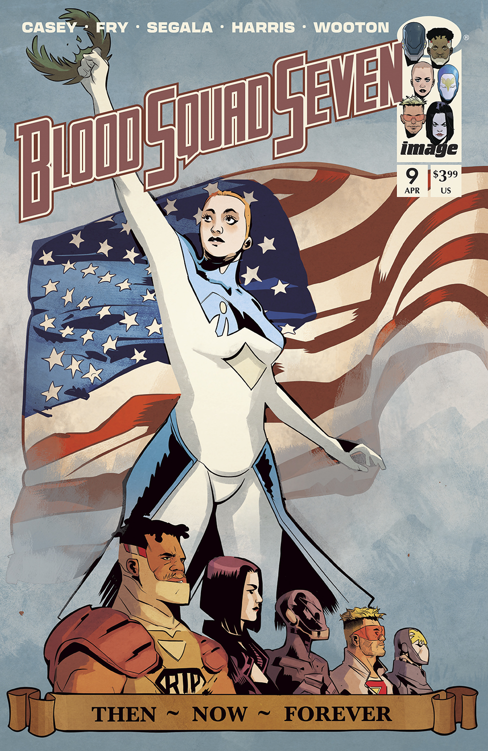 BLOOD SQUAD SEVEN #9 CVR A PAUL FRY (MR)