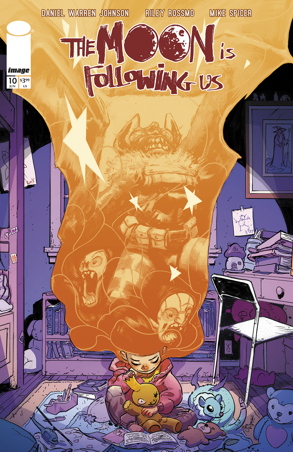 THE MOON IS FOLLOWING US #10 (OF 10) CVR A RILEY ROSSMO