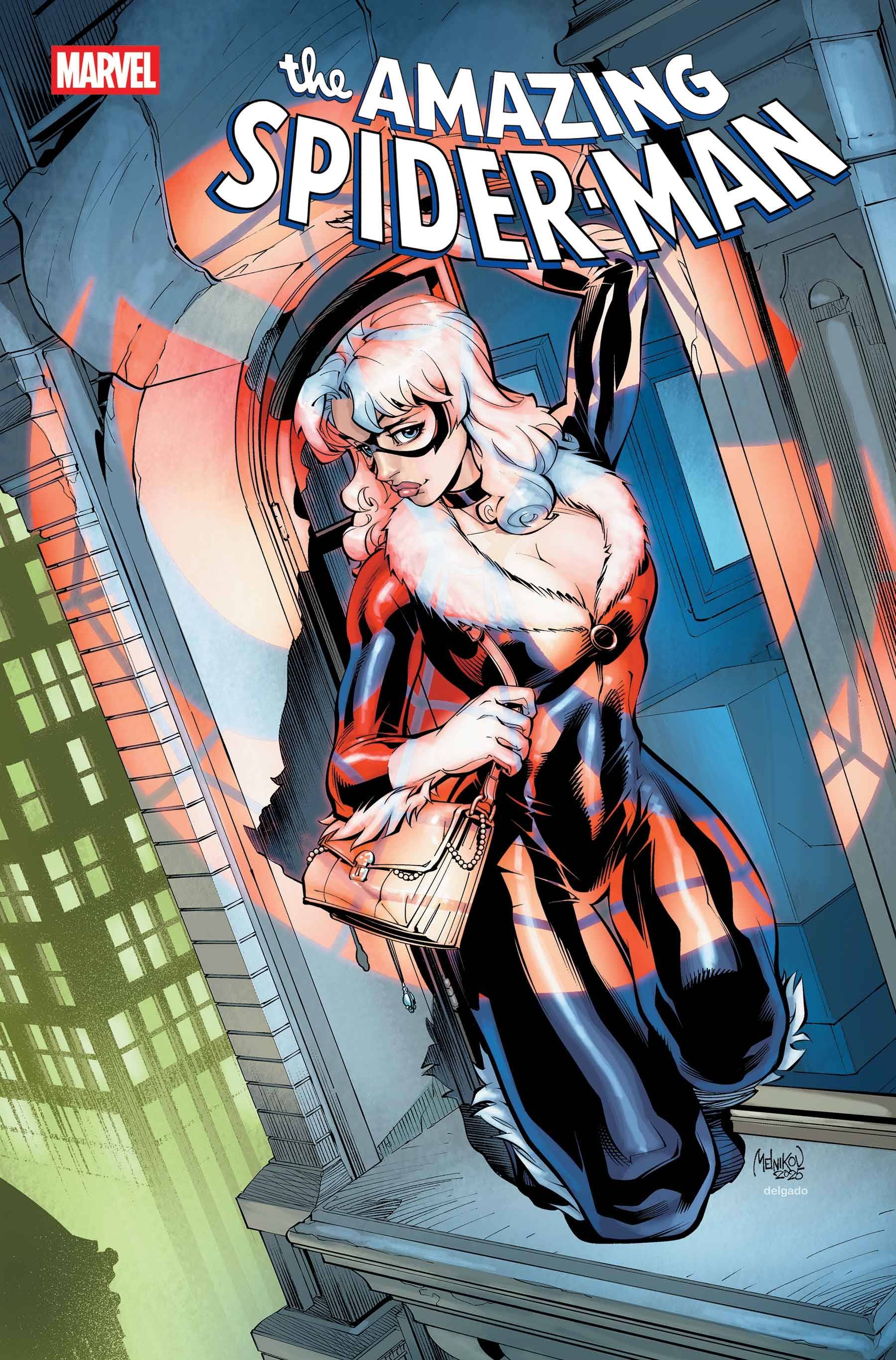 AMAZING SPIDER-MAN #6 GLEB MELNIKOV BLACK CAT VAR
