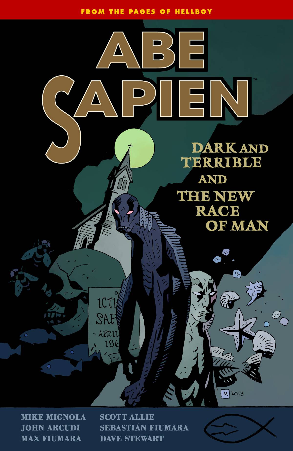 ABE SAPIEN TP VOL 03 DARK TERRIBLE NEW RACE MAN