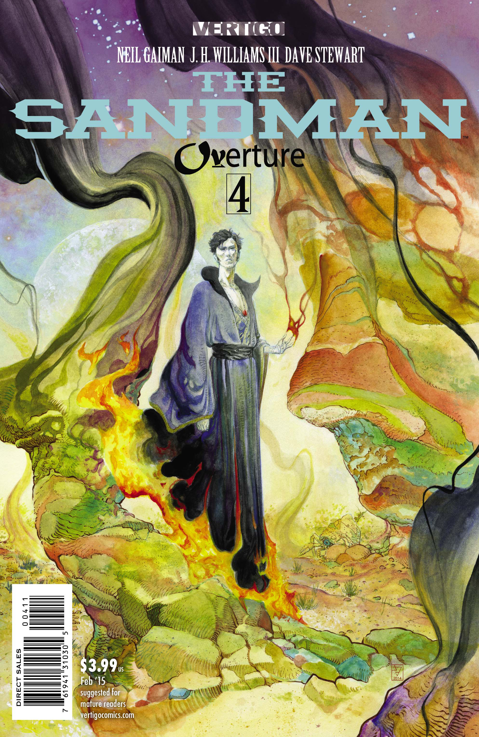 SANDMAN OVERTURE #4 CVR A