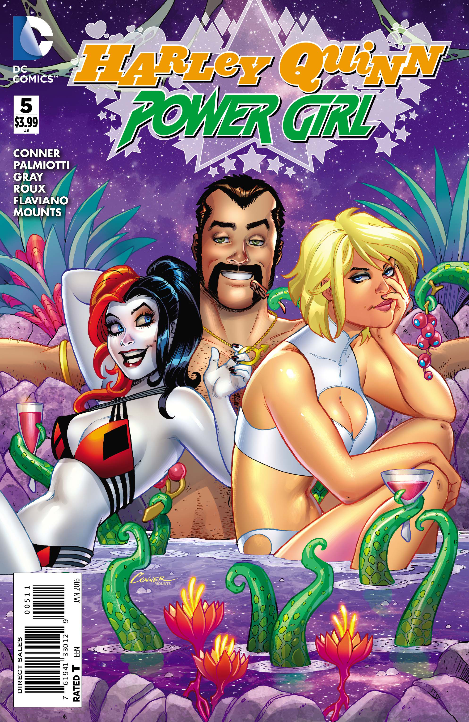 HARLEY QUINN & POWER GIRL #5