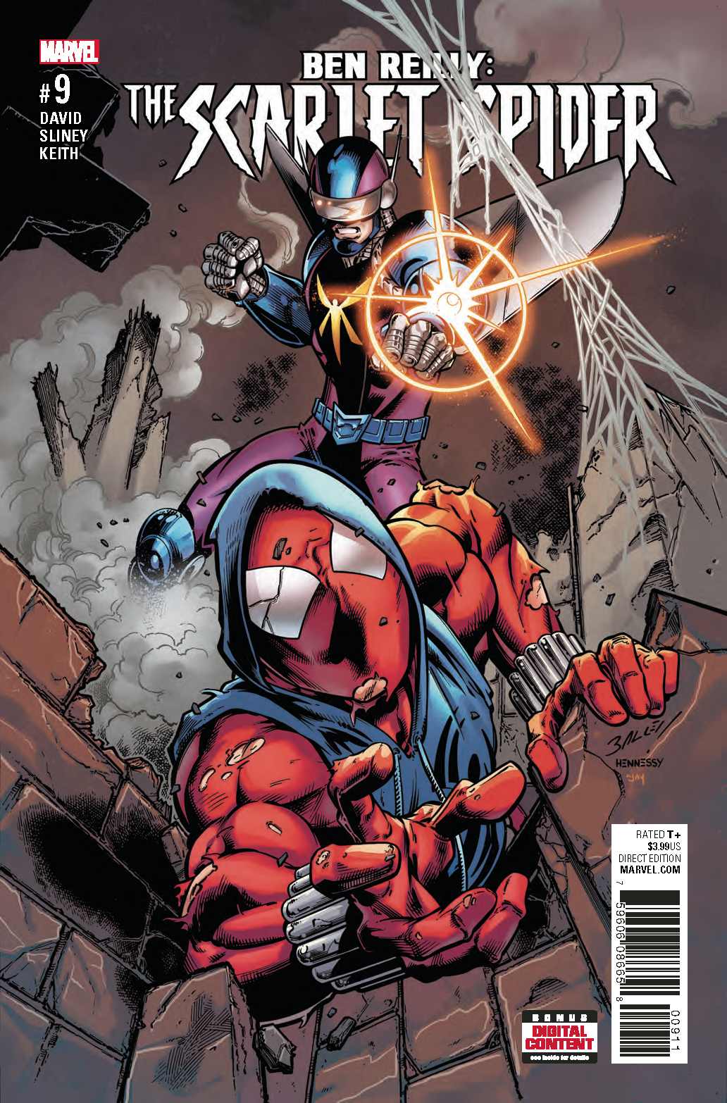 BEN REILLY SCARLET SPIDER #9