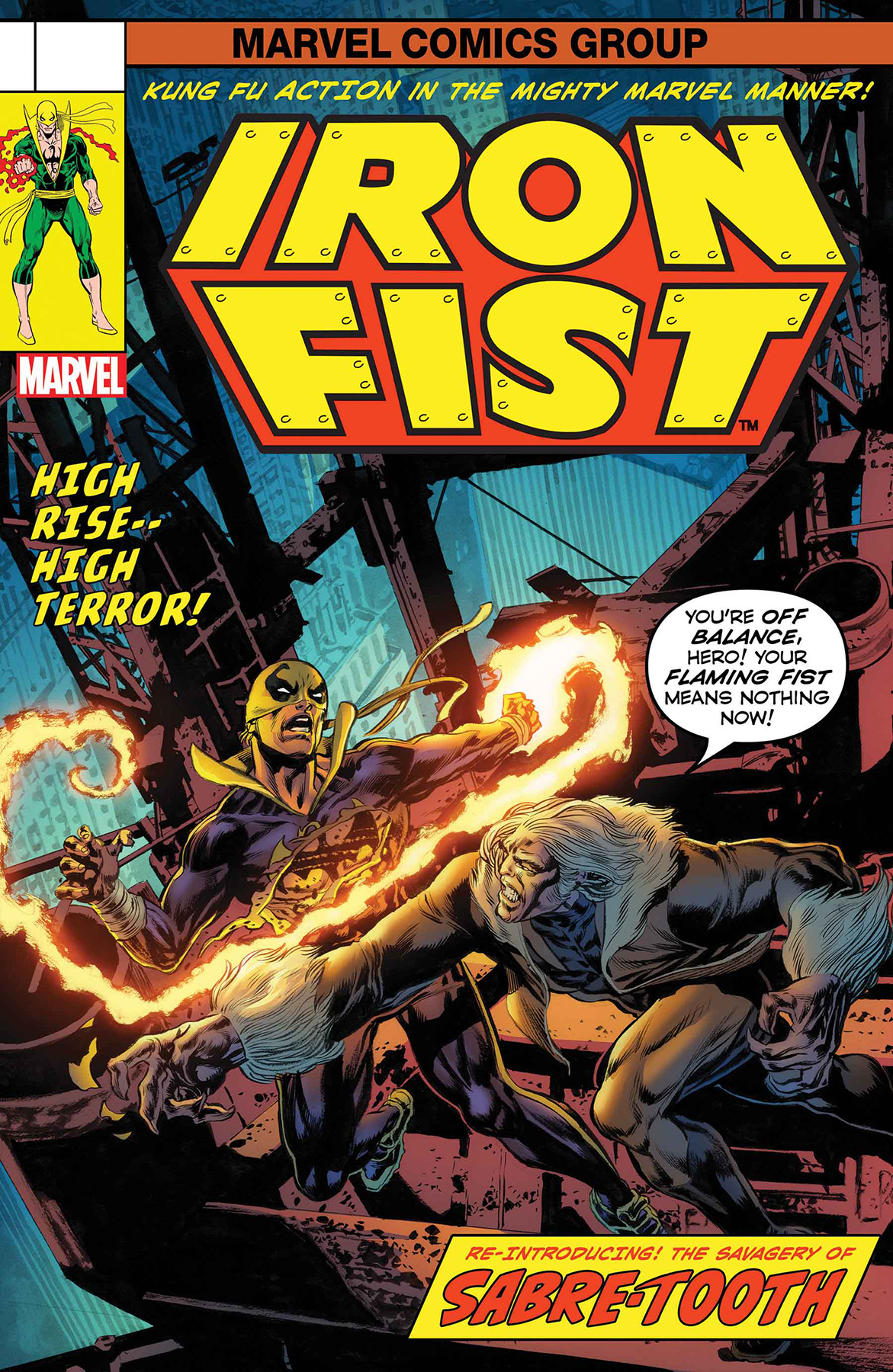 IRON FIST #73 PERKINS LH VAR LEG