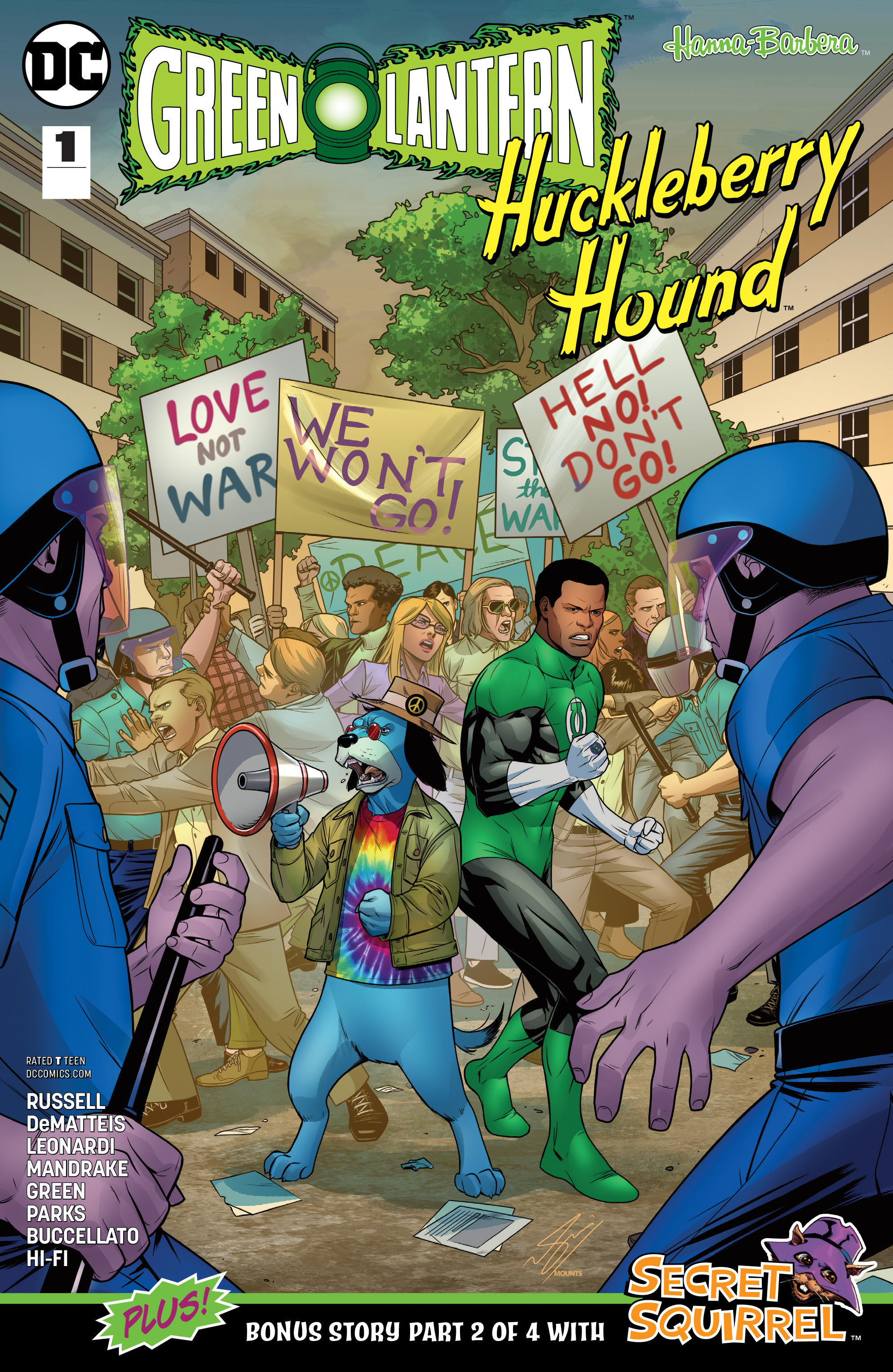 GREEN LANTERN HUCKLEBERRY HOUND SPECIAL #1