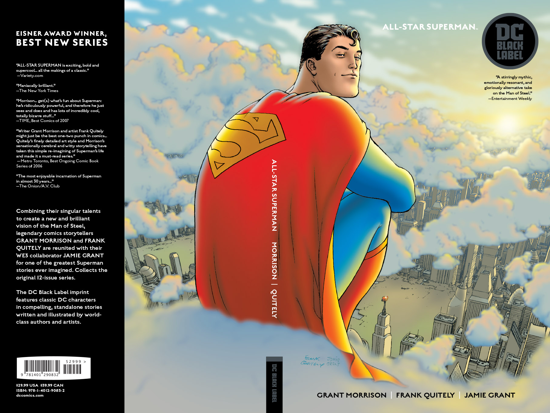 ALL STAR SUPERMAN TP BLACK LABEL