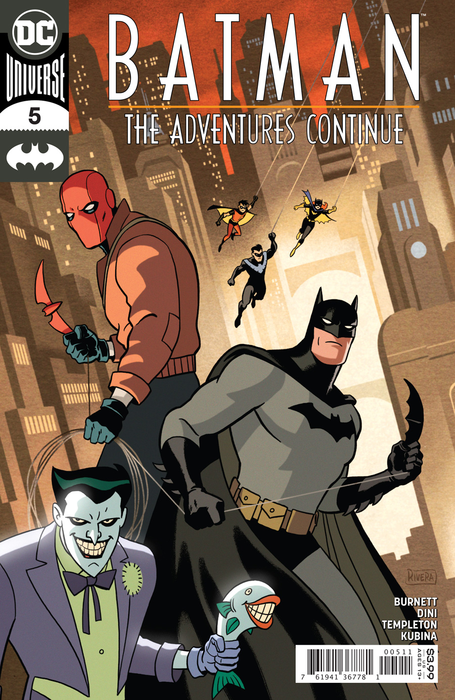 BATMAN THE ADVENTURES CONTINUE #5 (OF 6)