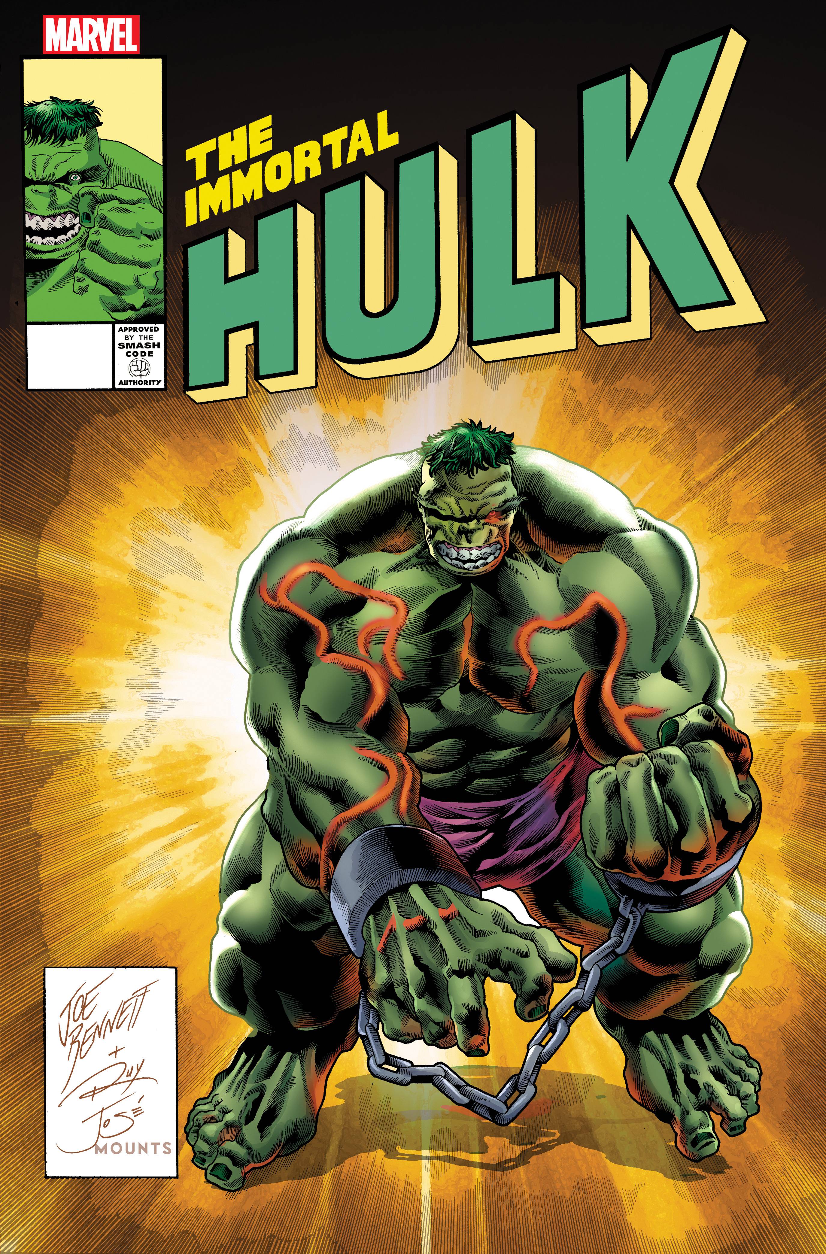 IMMORTAL HULK #50 BENNETT HOMAGE VAR