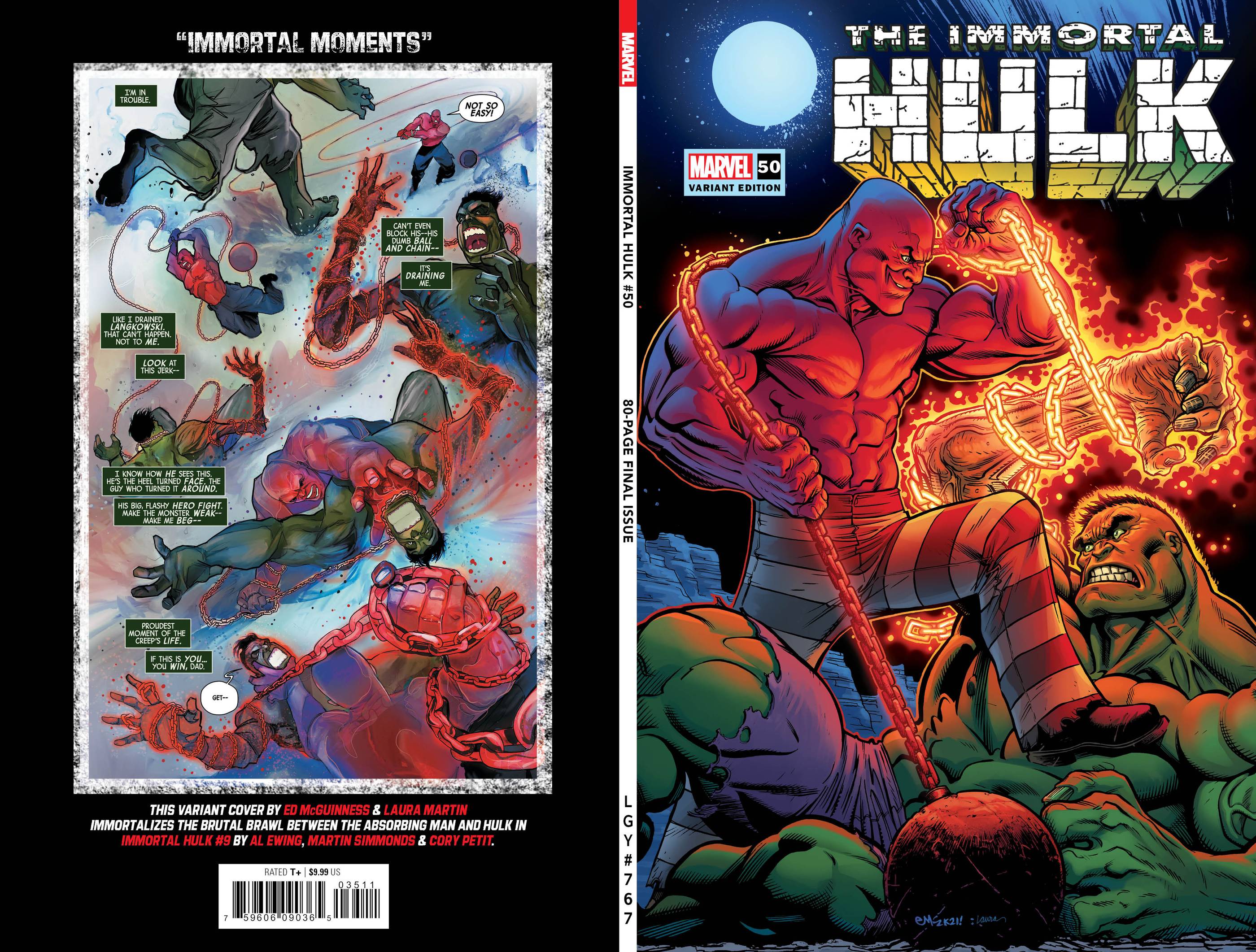 IMMORTAL HULK #50 MCGUINNESS VAR